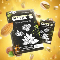 Тютюн Chefs Nuts Plan (Горіховий крем) 100 г